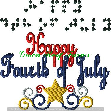 Braille Holiday 4x4 Design Pack; 8 designs - Image 6