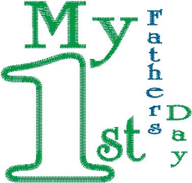 Baby First 46 Design Collection: My First Fathers Day