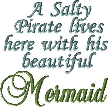 Mermaid and Pirate Designs 6 Pack - Image 3