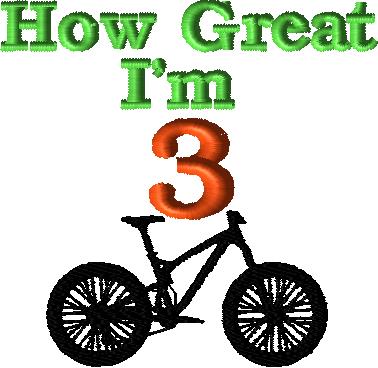 How Great I'm (Age) with bike