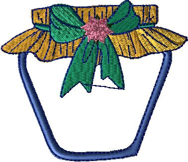 Jelly Jar 4x4 Applique - Image 2