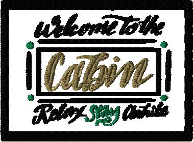 Cabin Theme Saying Pack 1, 4 designs with and without knockdown stitch - Image 4