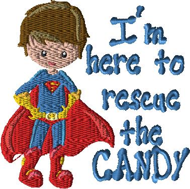 Super Boy Costume Halloween 4x4 Saying