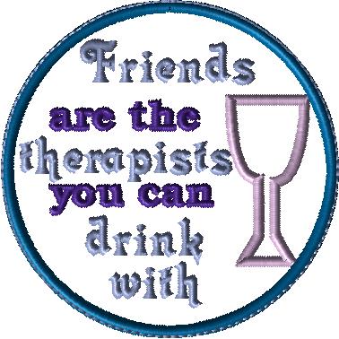 Friends Therapists Sachet 4x4