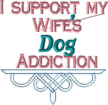 I support my Wife's Dog Addiction 4x4