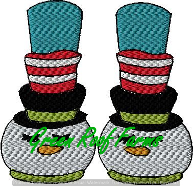 Festive feet Entire Collection : 16 designs, 15 for 4x4 hoop - Image 5