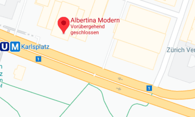 Albertina Modern, Wien, map
