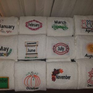 12 Months of the Year