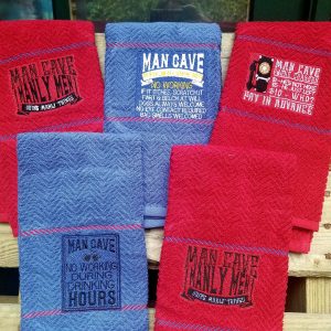 4x4 hoop Man Cave Theme 8 Designs; with and without knockdown total of 8 files in the .zip