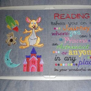 Kangaroo Theme Book Pillow Designs