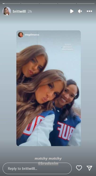 Josh Allen’s Girlfriend Brittany Parties At Bills Game Despite Loss 2