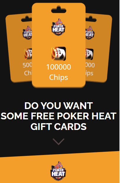 Poker Heat Free Chips