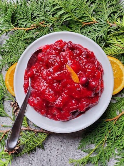 Cranberry Sauce Recipe with Orange Juice