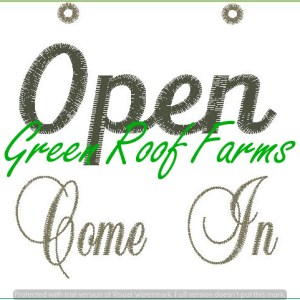 Open Come In 5x7 Sign