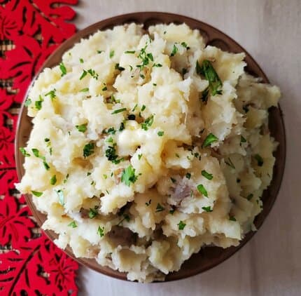 Instant Pot Garlic Mashed Potatoes