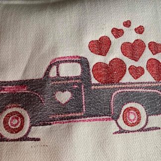 Valentines Day Sketch Vintage Truck Mini-Pack (4 files) 4x4 and 5x7