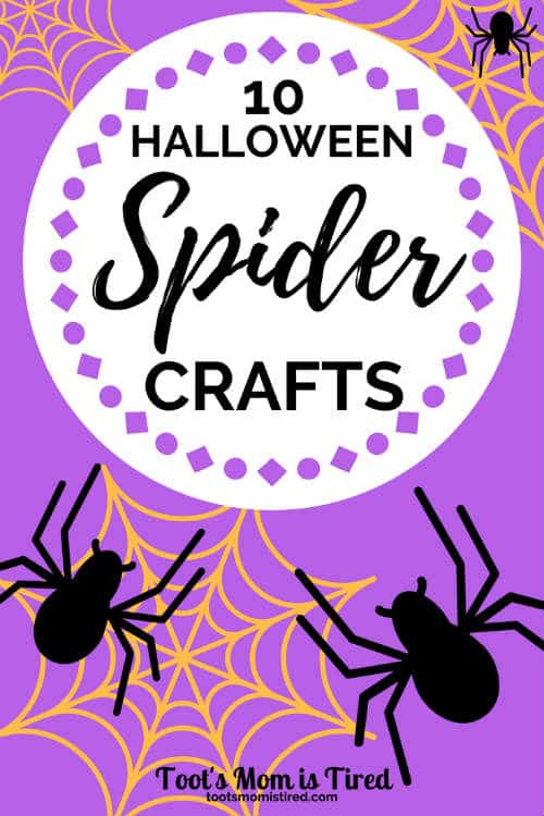 10 Halloween Spider Crafts for Toddlers and Preschoolers ...