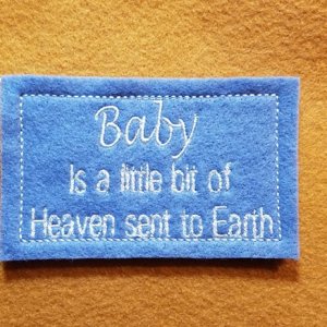 Mini Candy Bar Saying Wraps Baby Pack 1 for 4x4 hoop; 13 designs