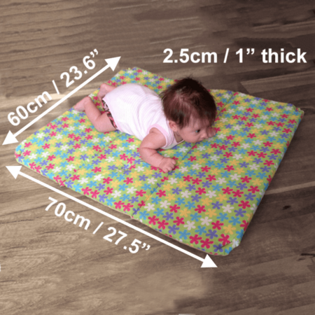 A thick mat will prevent bumps and bruises on hard floors. - Best Play Mats for Hardwood Floors | Baby Journey 