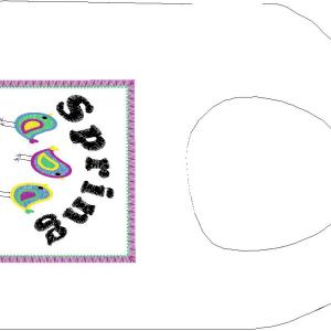 ITH Spring Birds Bib
