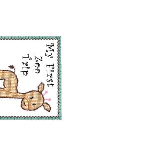 ITH Giraffe First Zoo Trip Bib