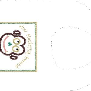 ITH Monkey Bib