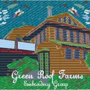 The Cabin at Green Roof Farms & Embroidery paula deco frame FB5000 Freebie