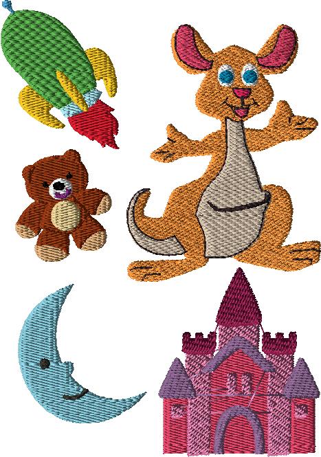 Kangaroo Theme Book Pillow Designs - Image 3