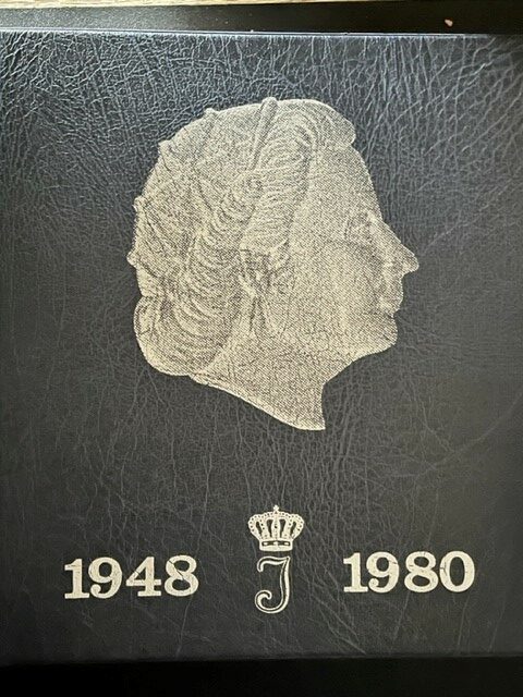 Juliana album compleet zonder zilver 1950-1980