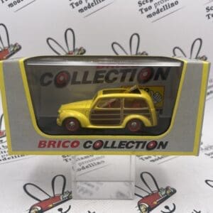 Miniature Brumm 1/43 Fiat 600 Transformable – Verte 1956 – R249-08