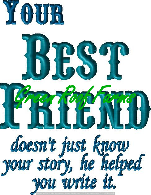 My Best Friend Boy 5x7