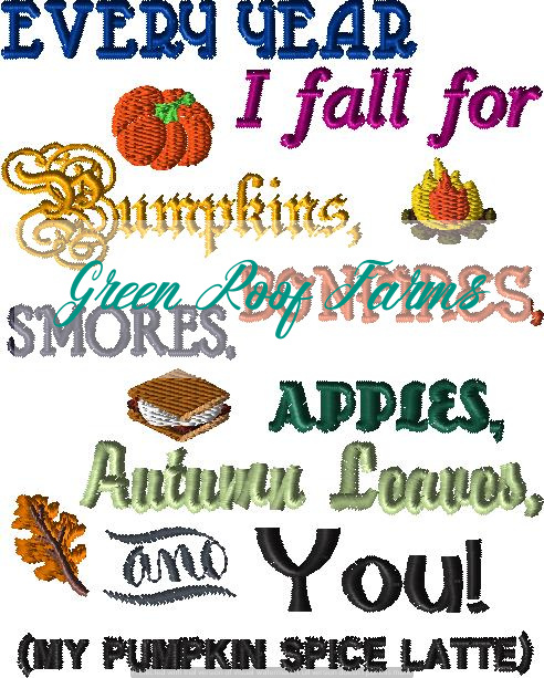 Thanksgiving Pack 2 4x4 size 7 designs