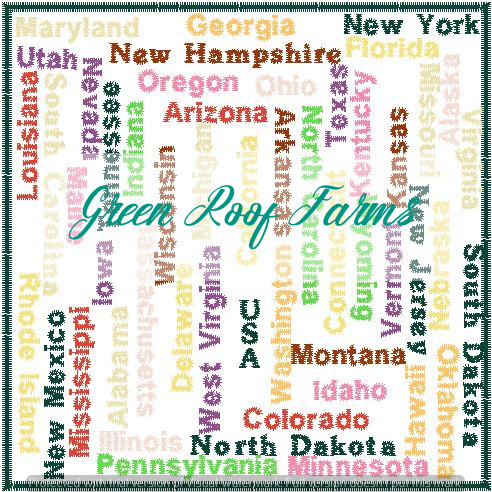 All States of the United States in a 5x5 box - Image 2