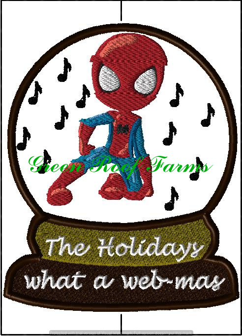 Snow Globe Spider Boy