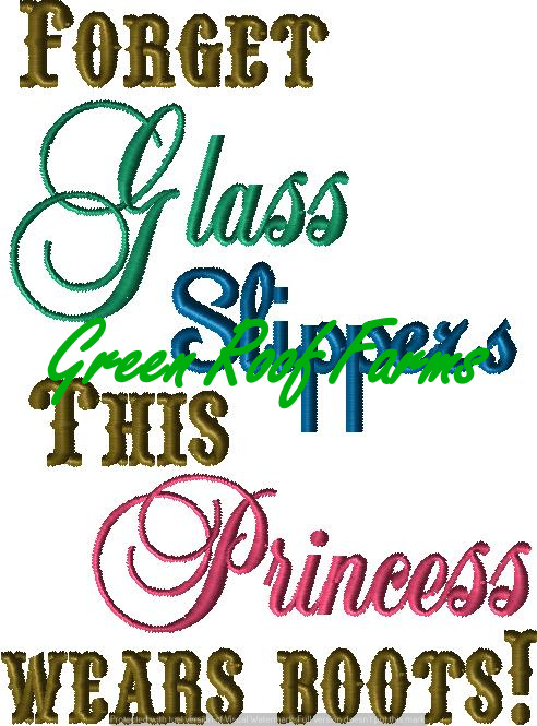 Glass Slippers to Boots 5x7