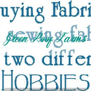5x7 Buying Fabric and Sewing Fabric are two different hobbies!