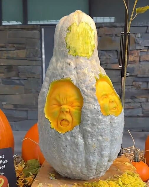 Baby Face Pumpkin