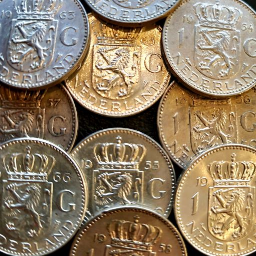 SERIE Nederlandse zilveren Gulden