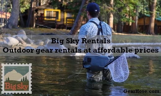 Big Sky Rentals Outdoor gear rentals at affordable prices
