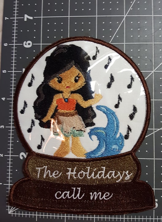 Snow Globe Ocean Girl