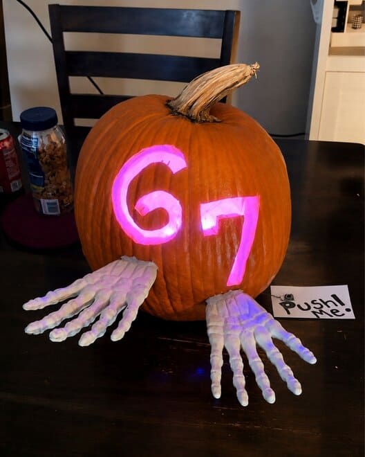 Interactive 6-7 Pumpkin