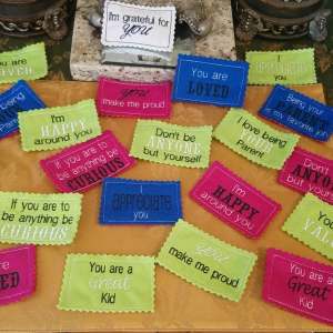 Mini Candy Bar Saying Wraps Inspirational Packs 1- 3 for 4x4 hoop; 33 Designs