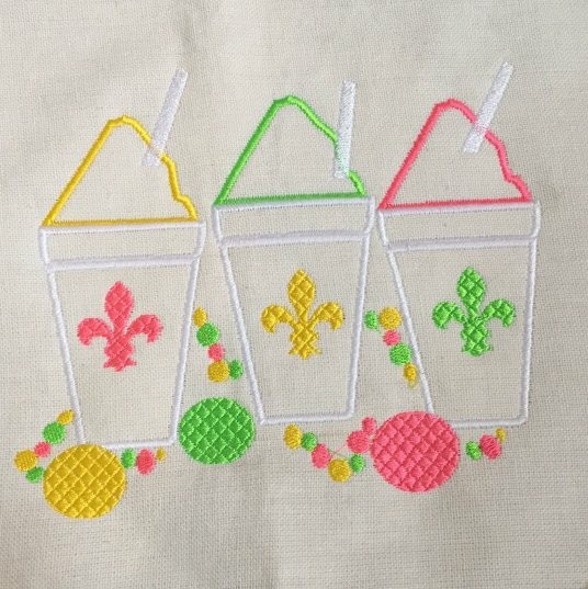 Mardi Gras Snow Cone - Image 2