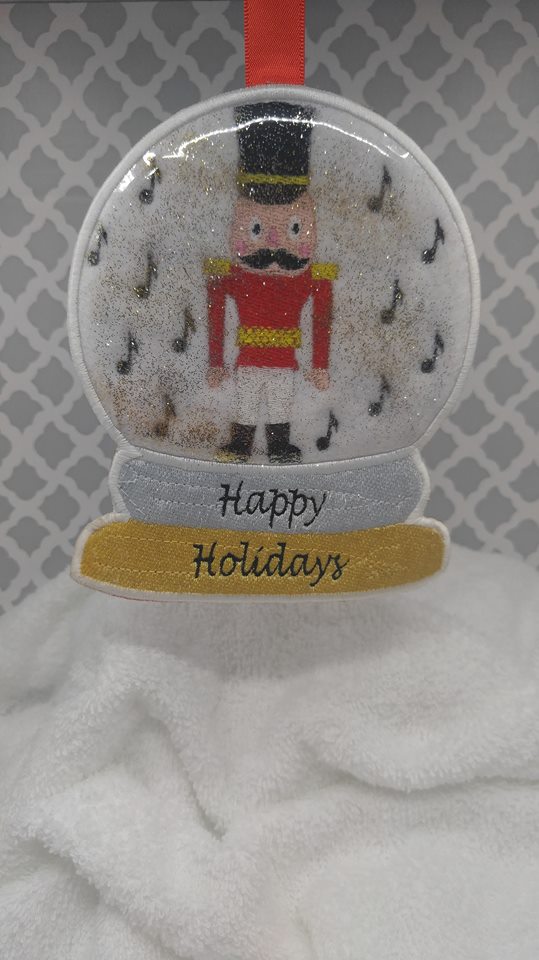 Snow Globe Nutcracker