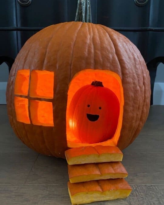 Tiny Pumpkin House