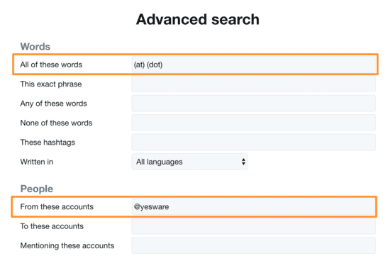 comment trouver des adresses email