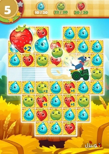 تحميل لعبة Farm Heroes Saga تحديث جديد للاندرويد وللايفون موبيزل