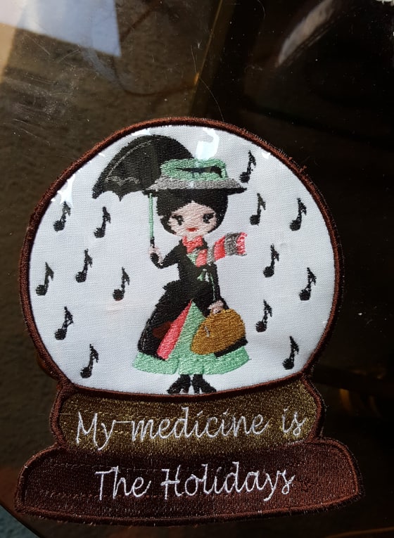 Snow Globe Woman on a Rainy Day