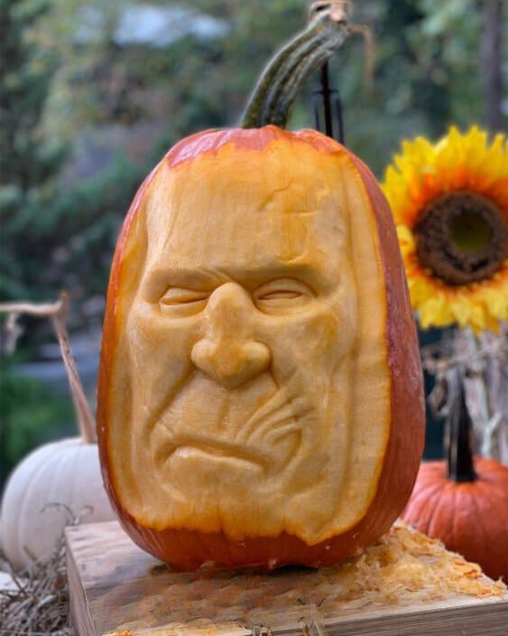 Realistic Portrait Pumpkin