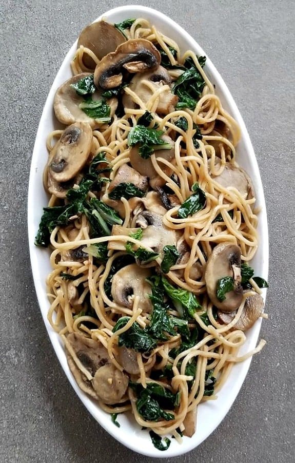 Mushroom Chow Mein